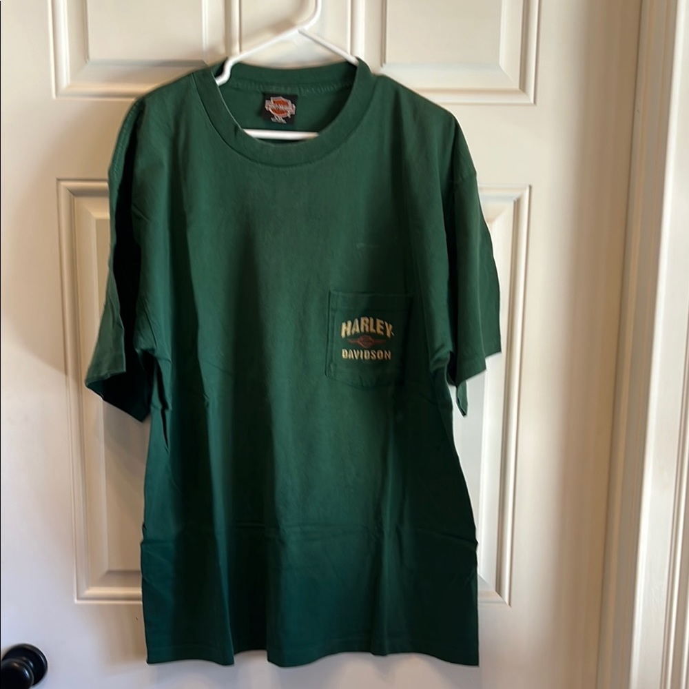 Harley-Davidson Green Short Sleeve Tee